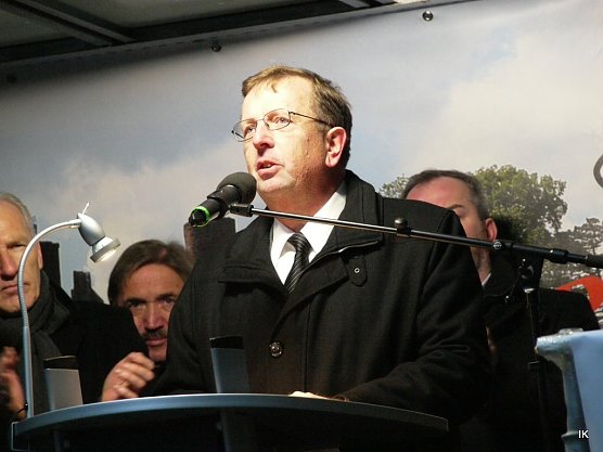 Landrat Dr. Werner Henning (Foto: Ilka K&uuml;hn)