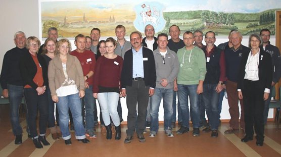 Teilnehmer der Schulung (Foto: Dr. Sylvia B&ouml;hme)