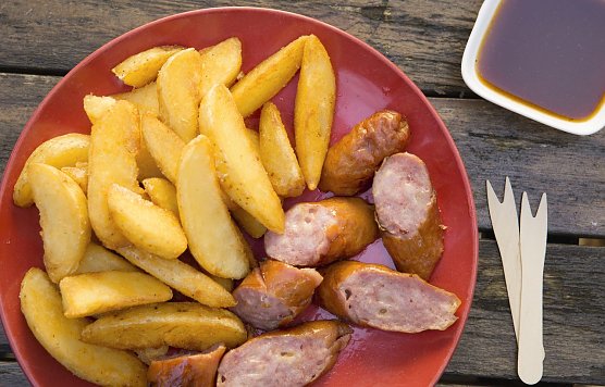Bratwurst weltweit (Foto: Deliveroo)