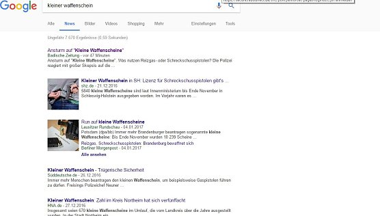 Scan vom Samstagnachmittag (7. Januar) (Foto: nnz/Google)