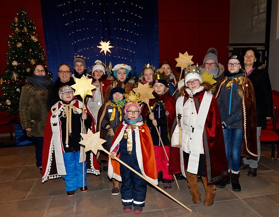 Sternsinger in Helsmdorf (Foto: Sabine Dreiling)