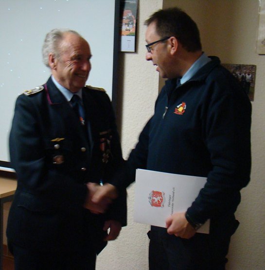 Auszeichnung für Lothar Gaßmann durhc Helmut Möller (Foto: Markus Janitzki) Auszeichnung für Lothar Gaßmann durhc Helmut Möller (Foto: Markus Janitzki)
