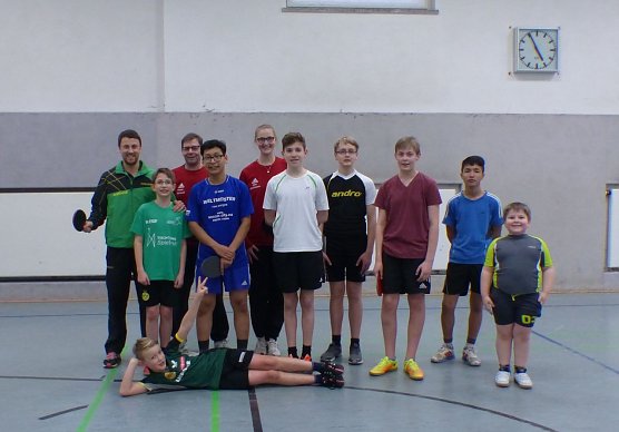 Erinnerungsfoto (Foto: Abt. Tischtennis)