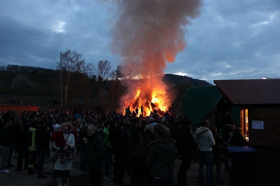 Osterfeuer 2017 (Foto: Feuerwehr Heiligenstadt)