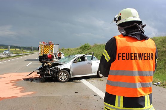 Unfall  (Foto: Feuerwehr Heiligenstadt)