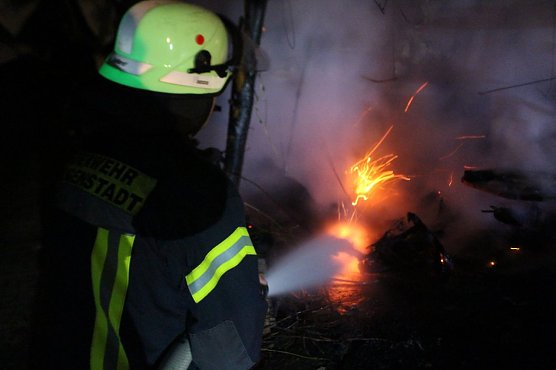 Brandeinsatz (Foto: Feuwerwehr Heilibad Heiligenstadt)