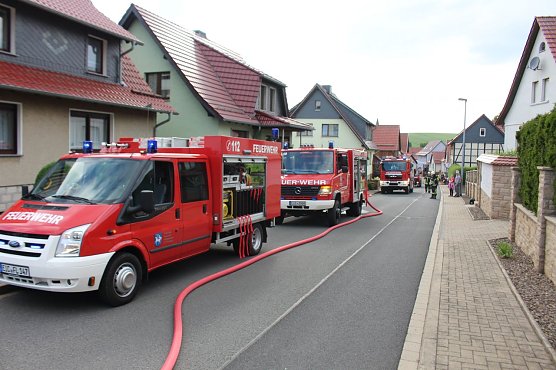 Brand Flinsberg (Foto: Feuerwehr Heiligenstadt)