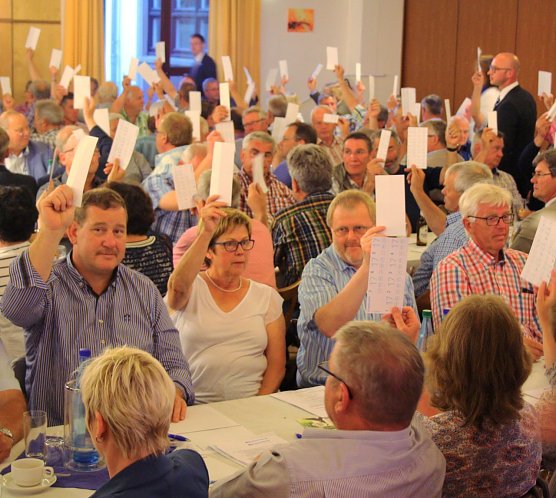 Abstimmung (Foto: Cornelia Kurth-Scharf)