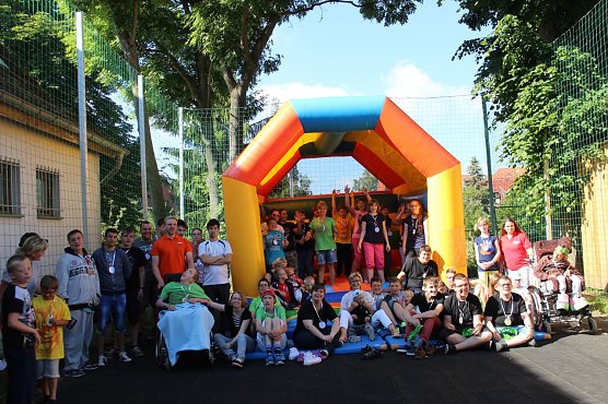 Olympia bei der Lebenshilfe (Foto: Gisela Reinhardt) Olympia bei der Lebenshilfe (Foto: Gisela Reinhardt)