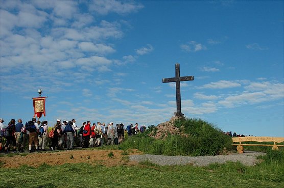 Fu&szlig;wallfahrt nach Walld&uuml;rn (Foto: Winfried K&ouml;rner)