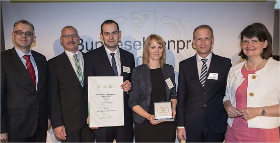 Bundesehrenpreis für Helbing mein Lieblingsbäcker (Foto: DLG) Bundesehrenpreis für Helbing mein Lieblingsbäcker (Foto: DLG)