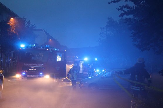 Starke Rauchentwicklung (Foto: Feuwerwehr Heilibad Heiligenstadt)