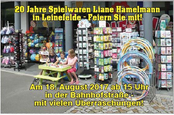 20 Jahre Spielwaren (Foto: Ilka Kühn) 20 Jahre Spielwaren (Foto: Ilka Kühn)