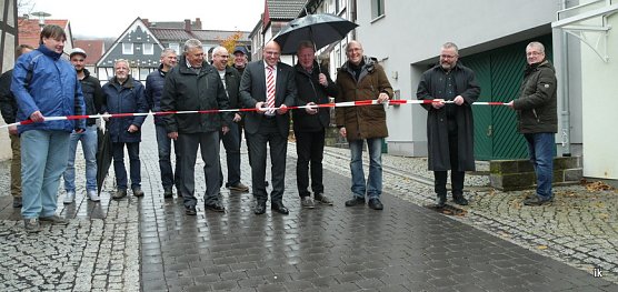 Offizielle Stra&szlig;enfreigabe (Foto: Ilka K&uuml;hn)