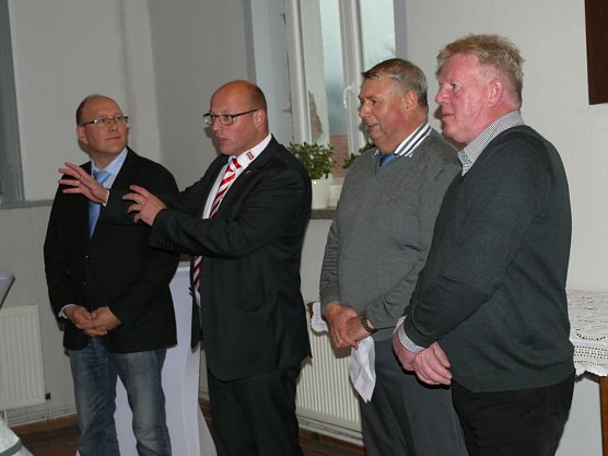 Oliver Thiele, Marko Grosa, Hans-Joachim K&ouml;hler und Gerald Schneider (Foto: Ilka K&uuml;hn)