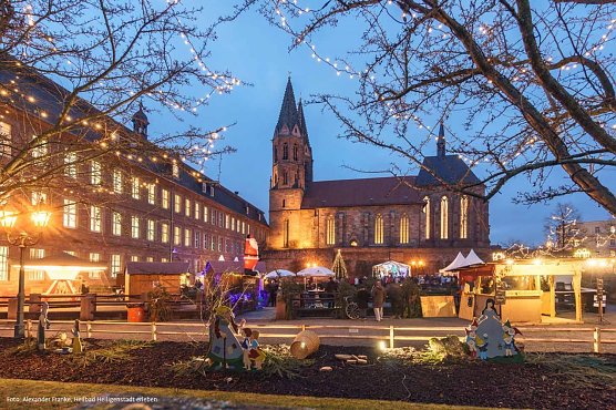 Weihnachtsmarkt in Heiligenstadt (Foto: Tourist-Information / Verkehrsverband)