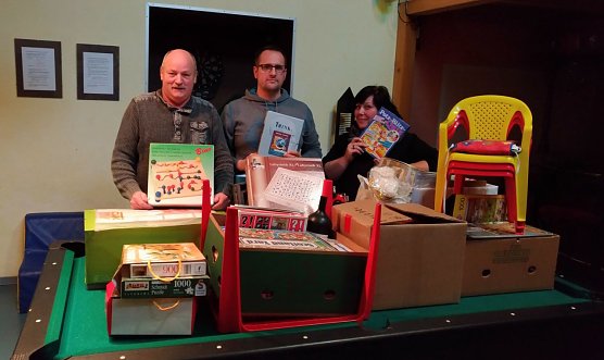 Viele Sachen kamen f&uuml;r das Kinderheim zusammen (Foto: DAK)