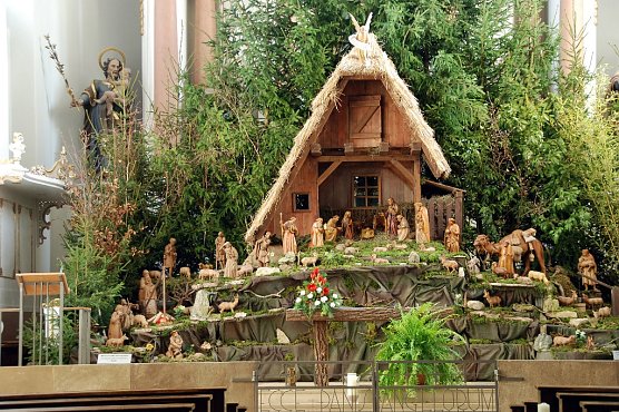 Weihnachtskrippe in K&uuml;llstedt (Foto: HVE)