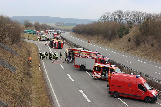 Unfall (Foto: Feuerwehr Heiligenstadt)