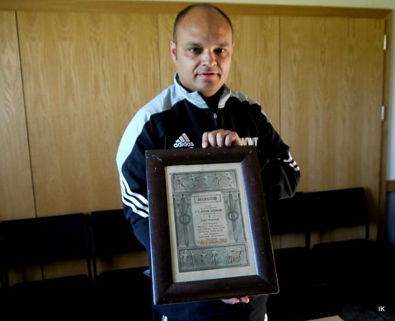 Alte Urkunde (Foto: Ilka K&uuml;hn)