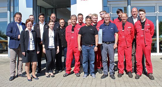 Das Team in Leinefelde (Foto: Albertsmeyer)