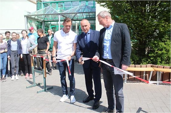 Offizielle Einweihung (Foto: Gisela Reinhardt)