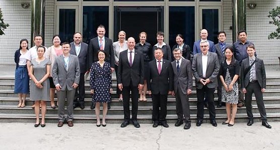 Th&uuml;ringer Delegation (Foto: TMWWDG)