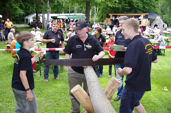 Traditionelle Holzfahrt (Foto: Stadtverwaltung M&uuml;hlhausen)