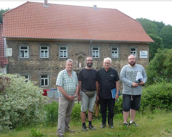 Saniertes Dach und Vorstand (Foto: Aktionsgruppe)
