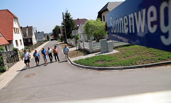 Sonnenweg Abnahme (Foto: Ren&eacute; Wei&szlig;bach)