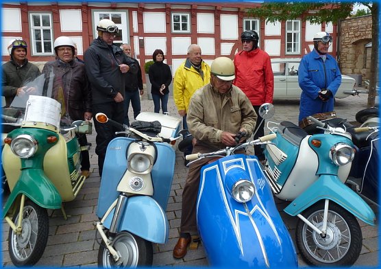 Rollertreffen in Aschenrode (Foto: Hubert W. Rein)