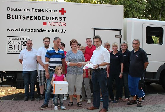 Auszeichnung Spender (Foto: Stephan K&ouml;hler)