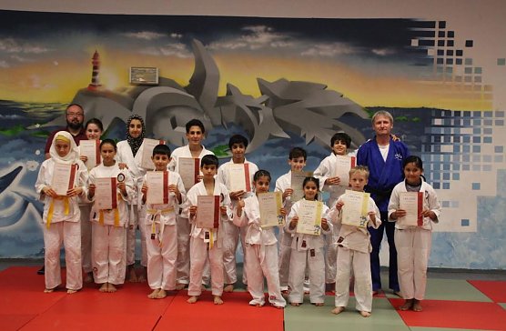 Nach der Pr&uuml;fung (Foto: Karin Eckert)