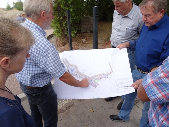 Stra&szlig;enausbau Friedhof (Foto: Ilka K&uuml;hn)