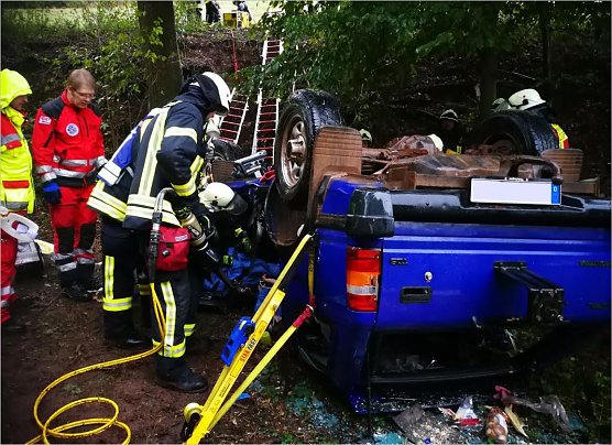 Unfall (Foto: Feuerwehr Heiligenstadt)