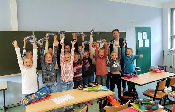 Besuch in der Schule (Foto: Simone Haase)