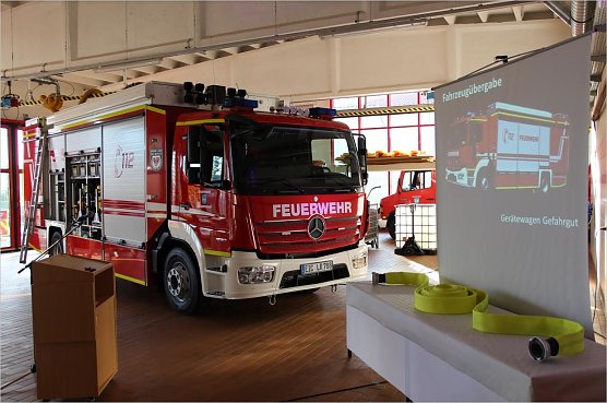 Gefahrgutwagen neu (Foto: Feuerwehr Heiligenstadt)