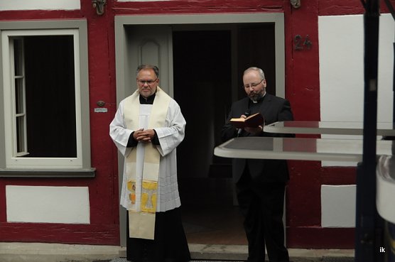 Pfr. und Kaplan (Foto: Ilka K&uuml;hn)