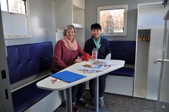 Petra Kanngie&szlig;er und Nicole Gatzemeier (Foto: Ilka K&uuml;hn)