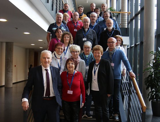 Zu Besuch im Landtag (Foto: Schauer)