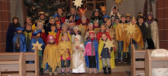Sternsinger in Beuren (Foto: Franke)
