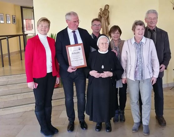 Zur Ehrenb&uuml;rgerin ernannt (Foto: Gerhard Martin)