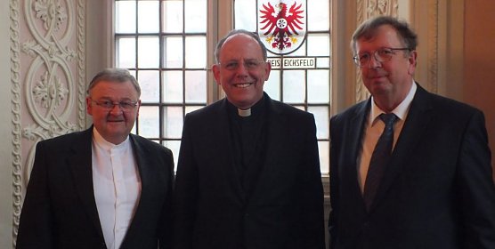 Bischof zu Besuch (Foto: Landratsamt)