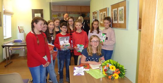 Teilnehmer beim Vorlesewettbewerb (Foto: Jana Bauer)