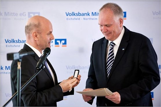 Verabschiedung von Holger Willuhn (re) (Foto: Florian Hartleib)