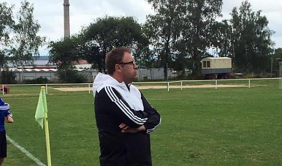 Der neue Trainer (Foto: S. Grimm)