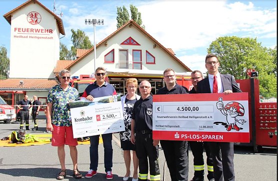 Spender (Foto: Feuerwehr Heiligenstadt)