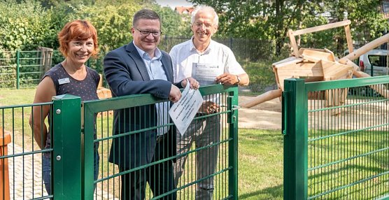 Neuer Spielplatz (Foto: Elke Sagorski)