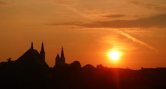 Sonnenaufgang in Nordhausen am 27. August (Foto: Bernd Thielbeer)