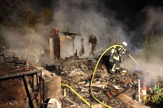 Abgebrannt (Foto: Feuerwehr Heiligenstadt)